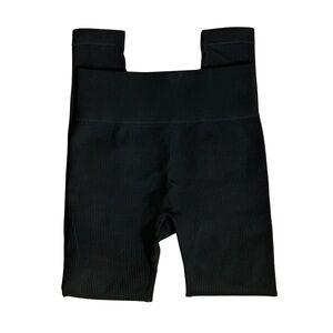 Amazon Black Ribbed Leggings